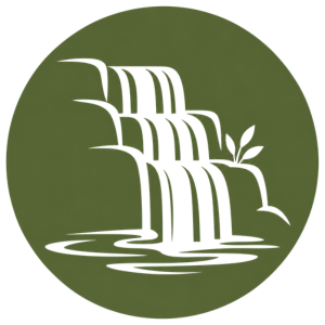 Creating Overflow waterfall logo